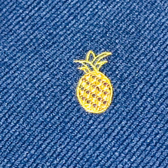 Vintage  Preppy Pineapple Tie - Picture 4 of 7